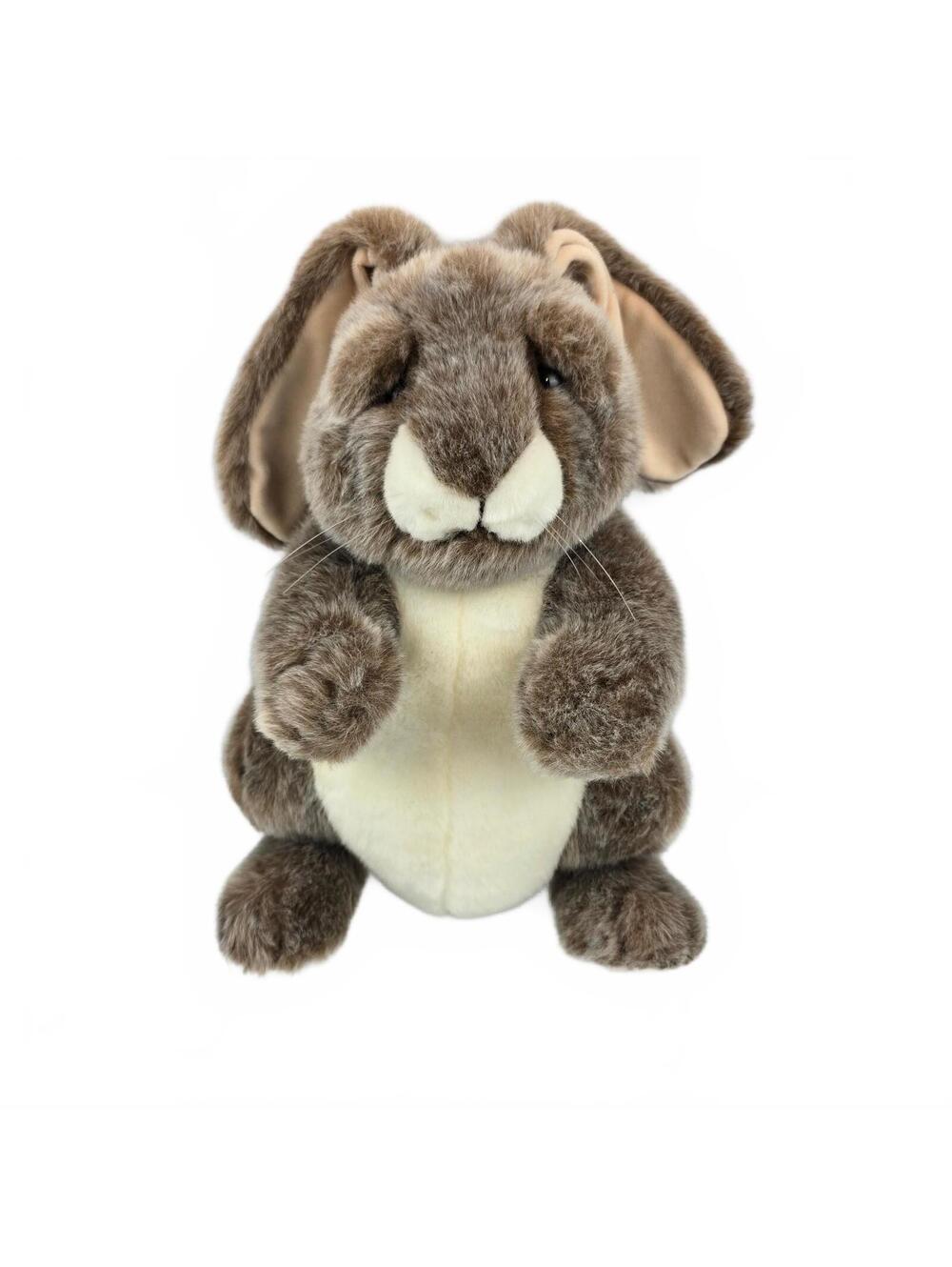 Plush Beatrice Bunny Rabbit Dakin Lou Rankin Friends 12" Brown White Easter